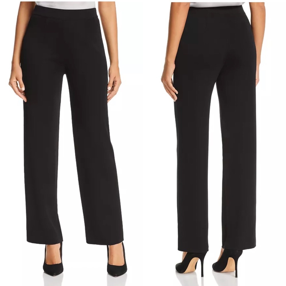 Misook Wide Leg Pull On Pants Petite XL